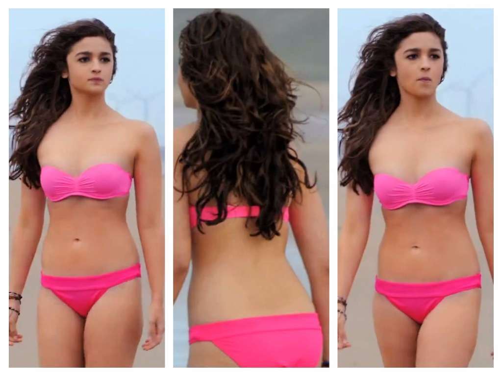 Alia Bhatt Latest Hot & Spicy Unseen Bikini Pictures 10 Alia Bhatt Bikini