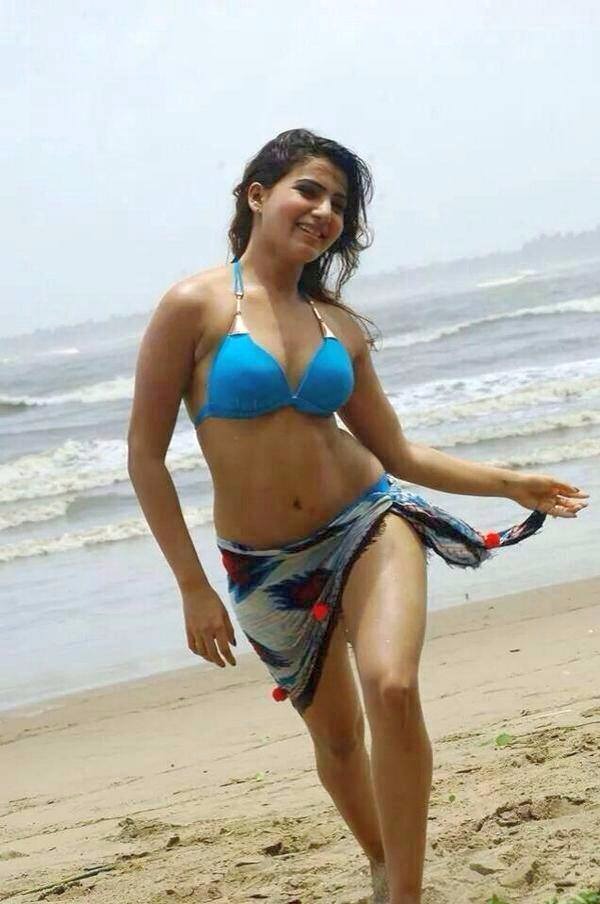Samantha Ruth bikni pose