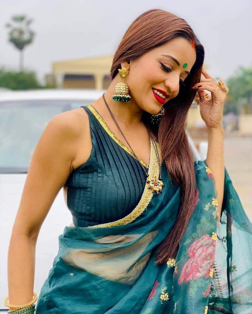 Bhojpuri Actress Antara Biswas (Monalisa) Beautiful Photos in Saari 12 fb img 16085592976594723658339991253743