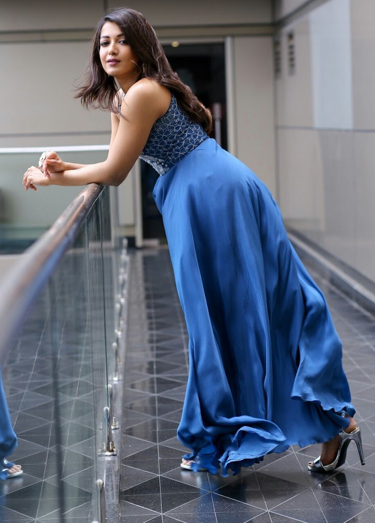 40+ Catherine Tresa Hot Glamorous Photos Gallery 32 Catherine Tresa blue dress 6