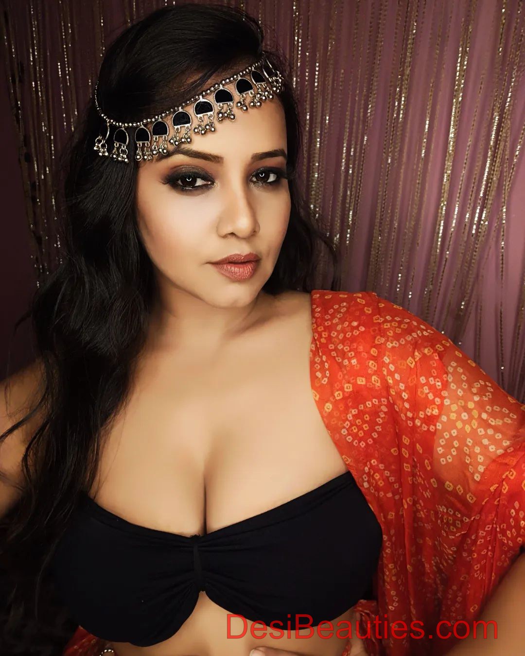 Palang Tod Ullu App Actress Priya Gamre Hot Photos in Black Bra 19 Priya Gamre ullu actress 19