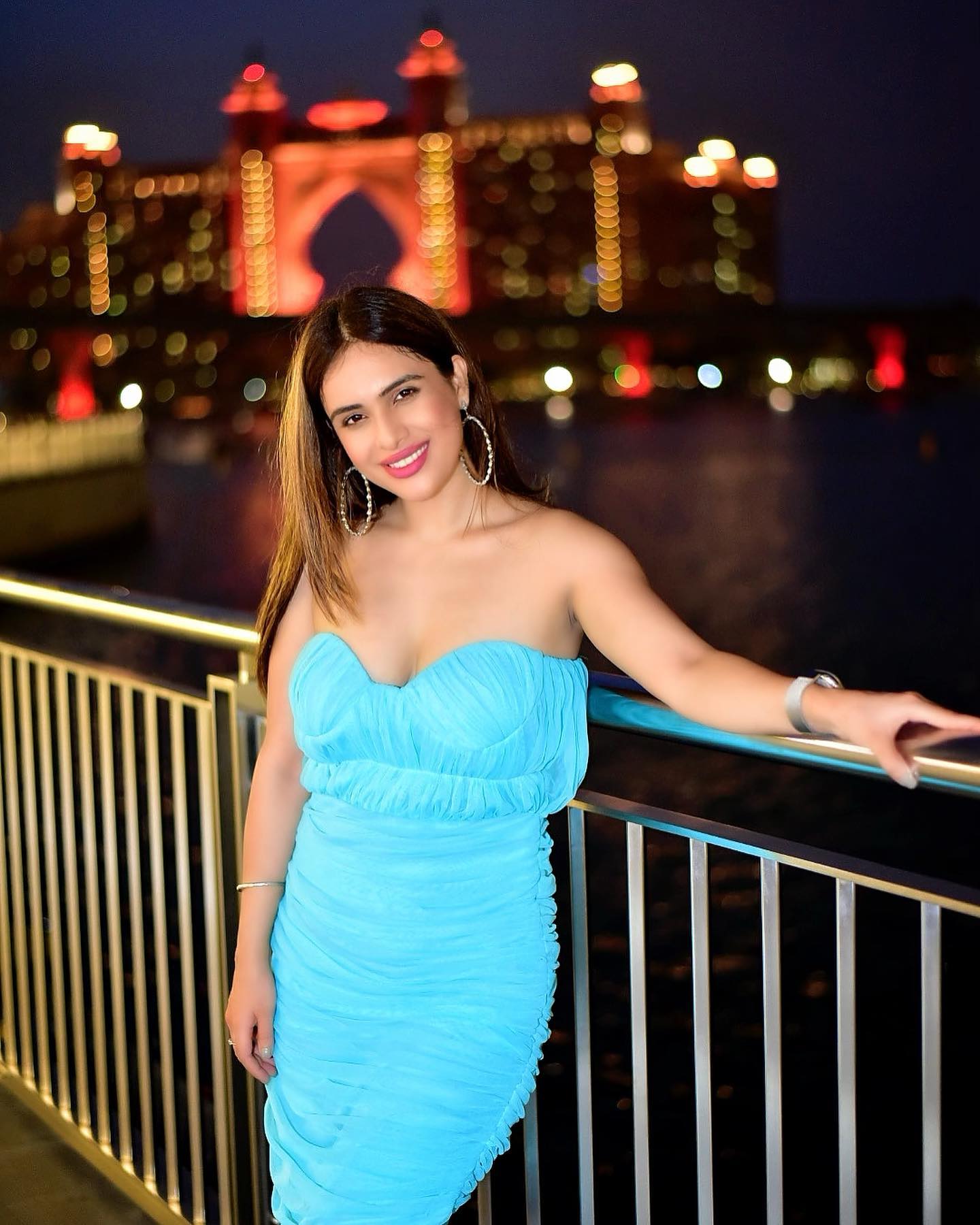 Neha Malik Latest Beautiful Photos in Blue- Looking Glamorous 18 Neha Malik 05