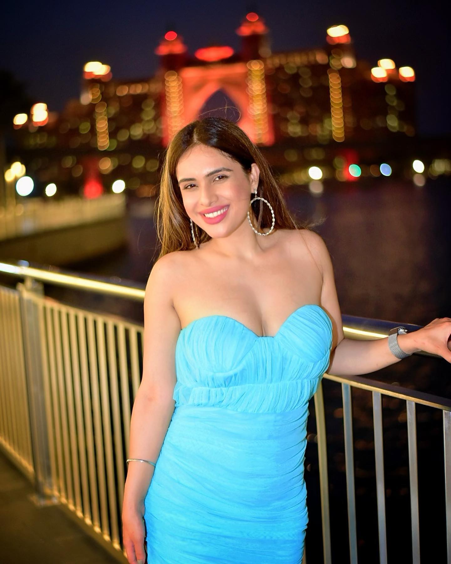 Neha Malik Latest Beautiful Photos in Blue- Looking Glamorous 17 Neha Malik 07