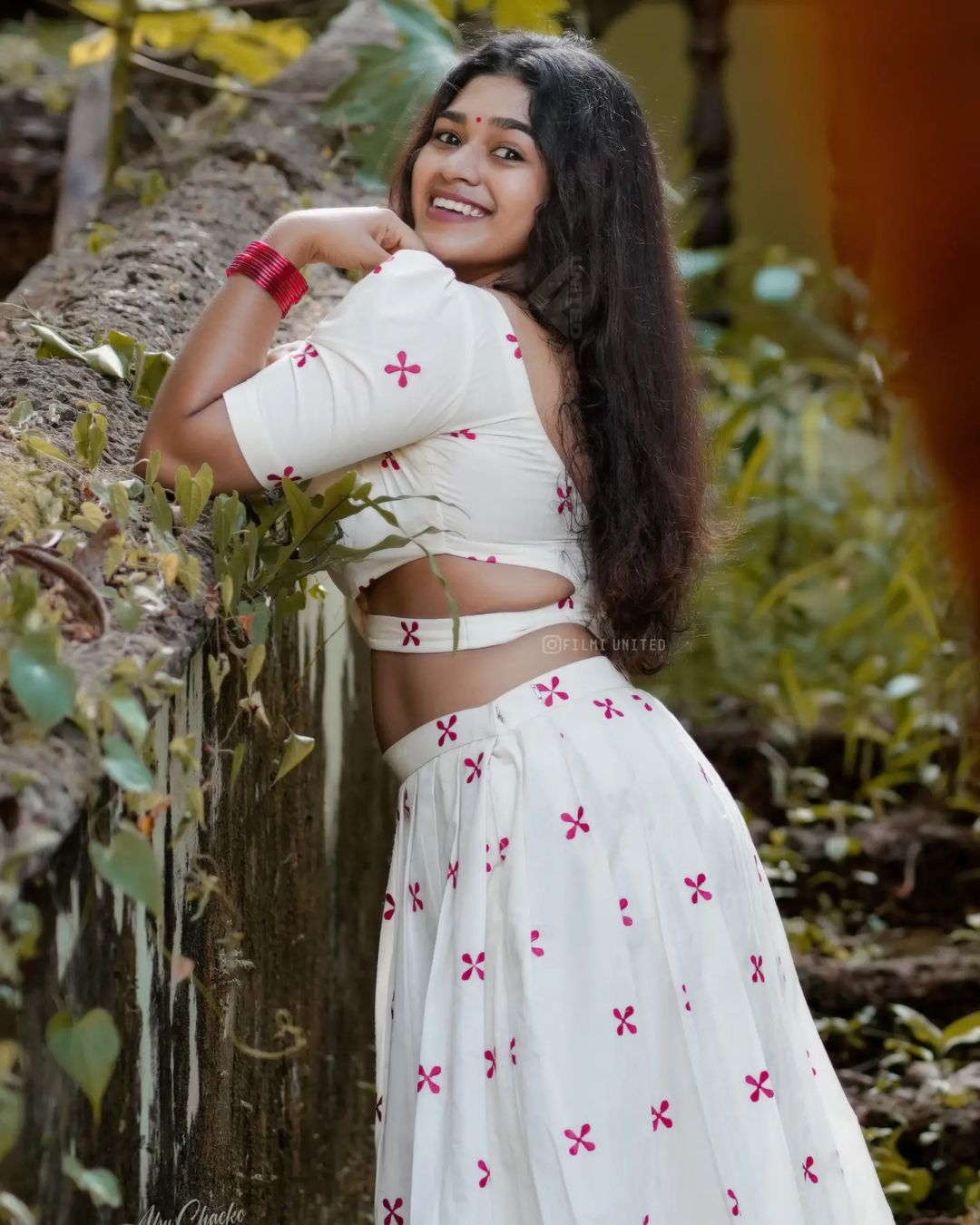 Malayalam Movie Chubby Mallu Actress Athira Hot Photoshoot In Blouse & Skirt 14 image 6