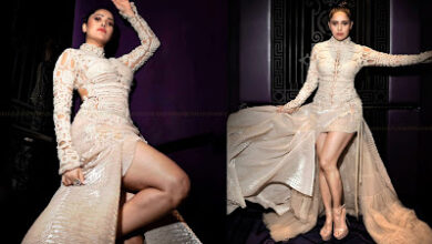 Desi Beauty Nushrratt Bharuccha Thunder Thighs Exposed In Short Skirt 15 nushrat bharucha