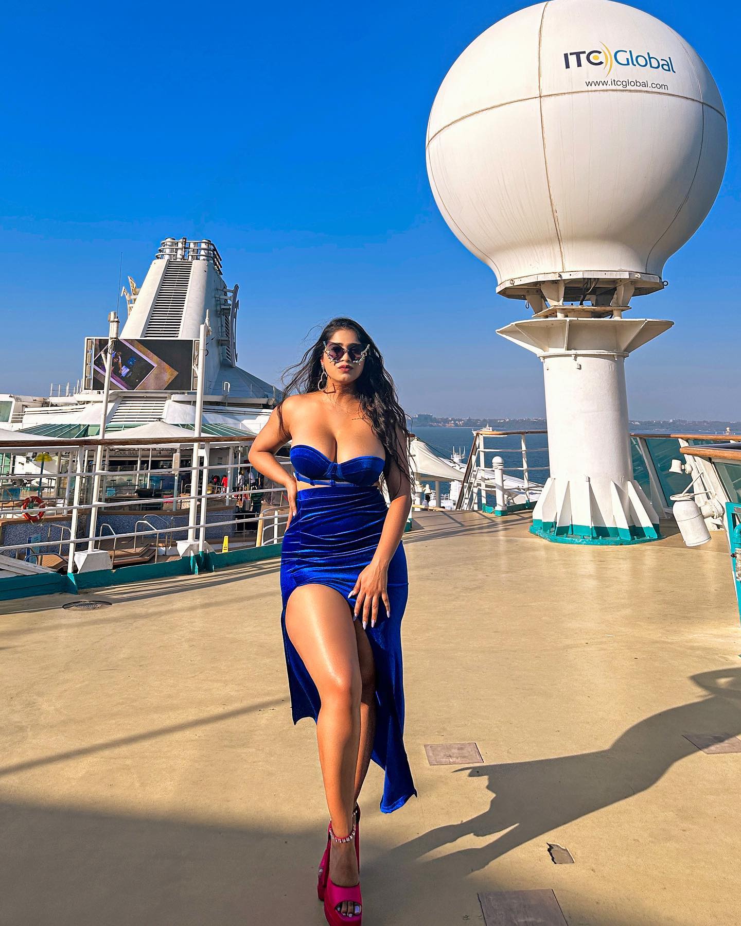 Pratika Sood Shows Her Hotness in Blue Cut Dress- Latest Photos 31 429690035 1848562198926853 5561323607212410800 n