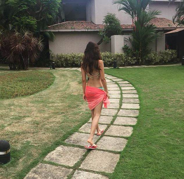 disha patani sexy back