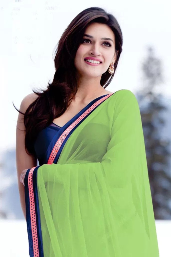 Kriti Sanon in Green Saree