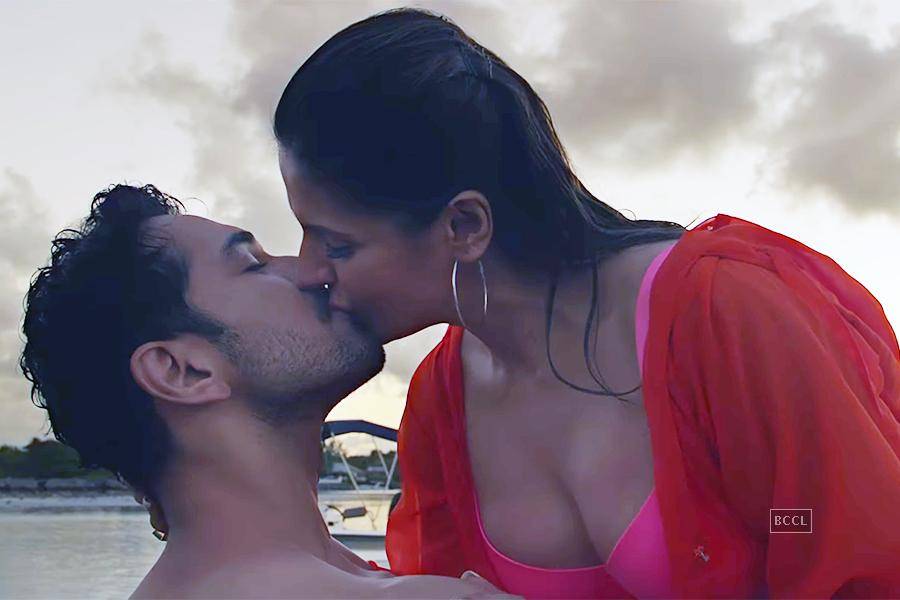 Zarine Khan kissing scene