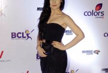 Radhika Madan black dress