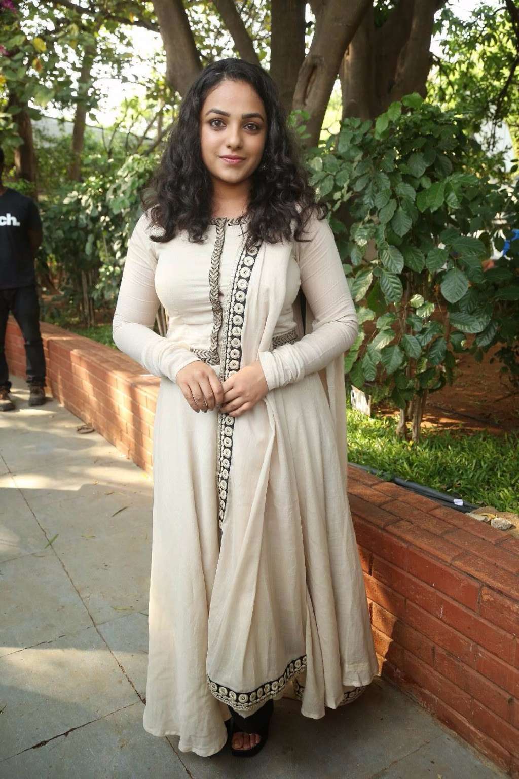 nithya menon showing hot boobs