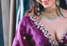esshanya maheshwari cleavage indian outfit 8