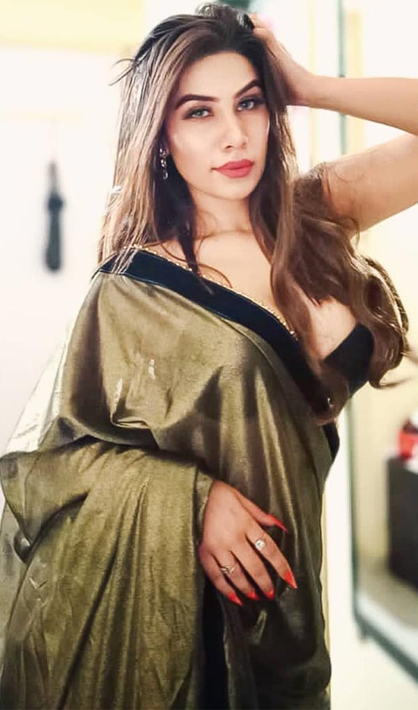 joshna pasrija saree bra hot actress kanjarpur 11